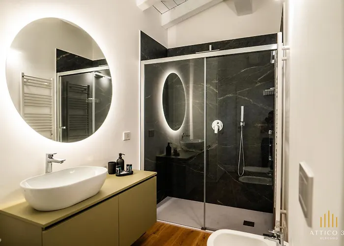 Attico 32 Charme&relax 公寓 贝尔加莫